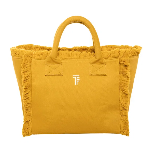 Τσάντα Θαλάσσης (26x16x24) Feel & Touch Caribbean Mustard