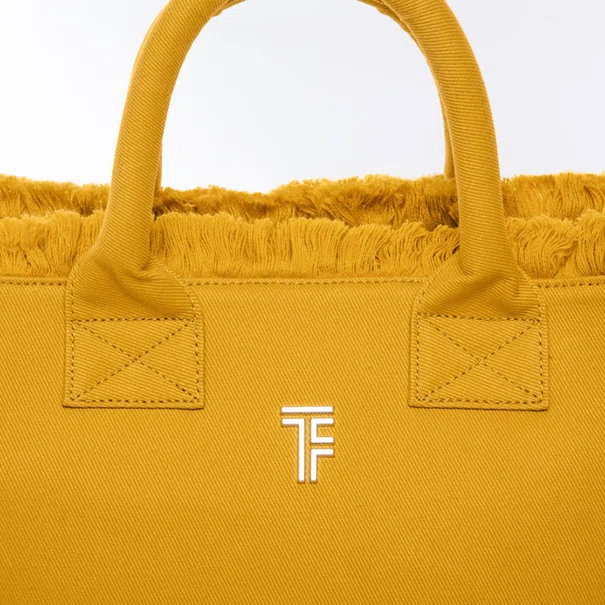 Τσάντα Θαλάσσης (26x16x24) Feel & Touch Caribbean Mustard