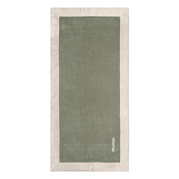 Πετσέτα Θαλάσσης (80x170) Feel & Touch Caribbean Khaki