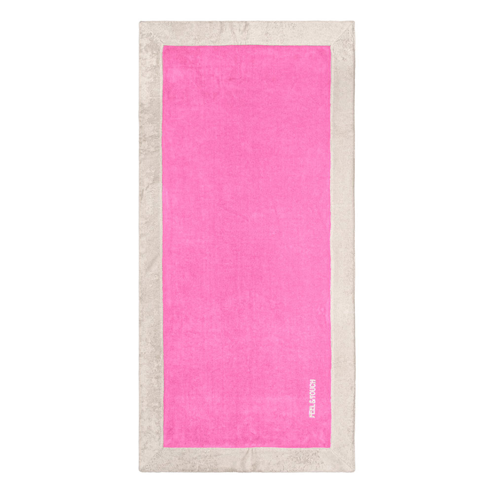 Πετσέτα Θαλάσσης (80x170) Feel & Touch Caribbean Pink
