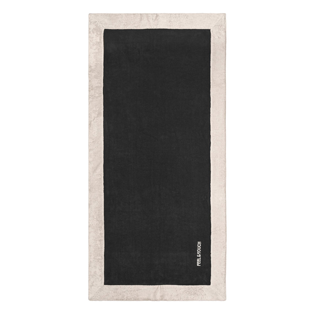 Πετσέτα Θαλάσσης (80x170) Feel & Touch Caribbean Black