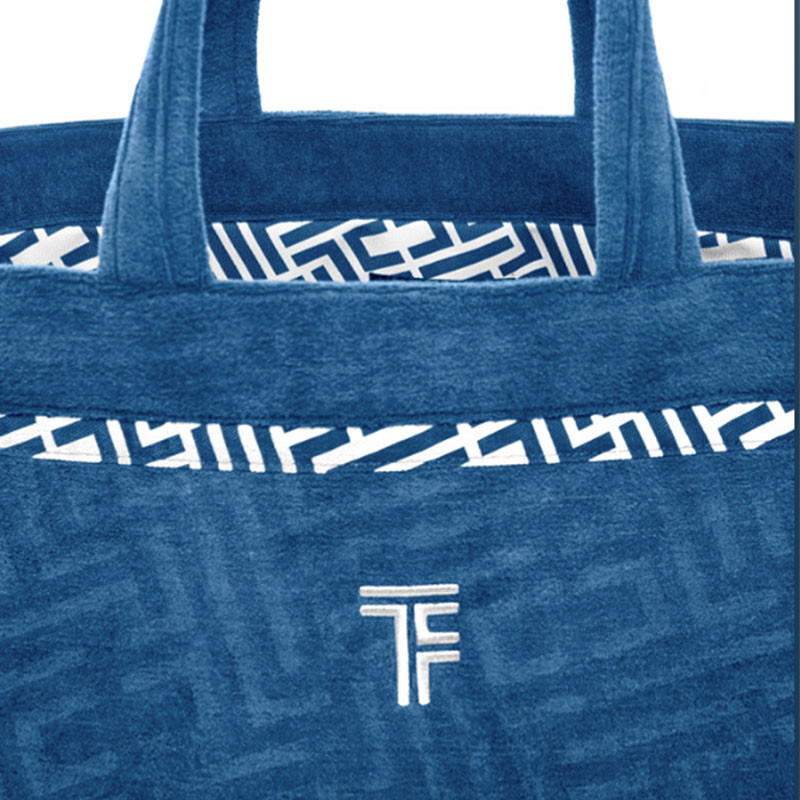 Τσάντα Θαλάσσης (68X40X40) Feel Touch Icon Ocean Blue Τσάντες Μεγάλες Spitishop