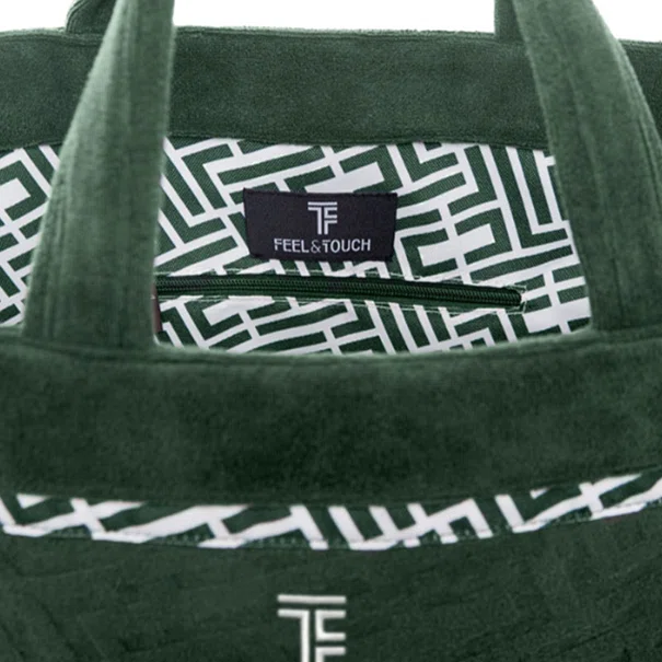 Τσάντα Θαλάσσης (68x40x40) Feel & Touch Icon Verde