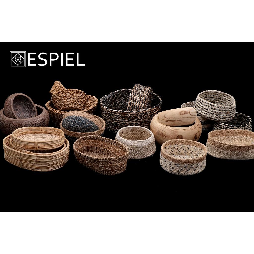 Καλάθι Αποθήκευσης (Φ18X8) Espiel Gas103 Διακόσμηση Κουτιά & Καλάθια Spitishop