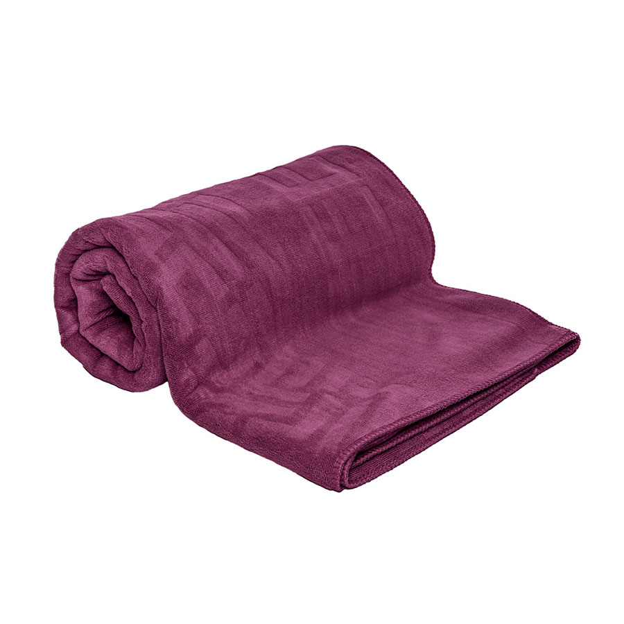 Πετσέτα Θαλάσσης (90x170) Feel & Touch Icon Aubergine