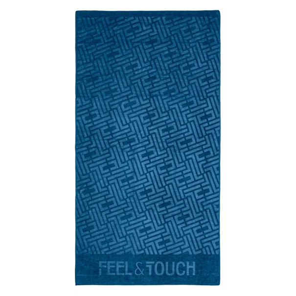 Πετσέτα Θαλάσσης (90x170) Feel & Touch Icon Ocean Blue