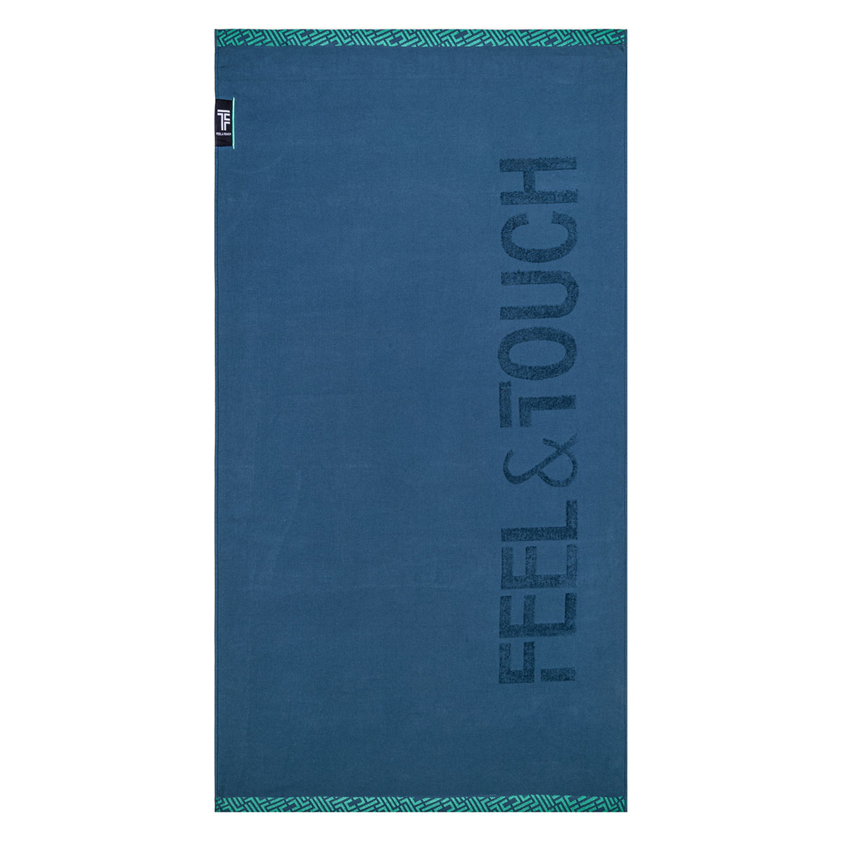 Πετσέτα Θαλάσσης (90x180) Feel & Touch Sunny Cobalt