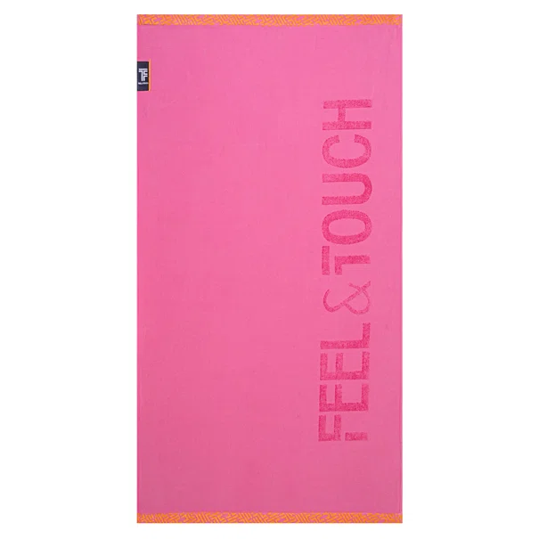 Πετσέτα Θαλάσσης (90x180) Feel & Touch Sunny Fuchsia