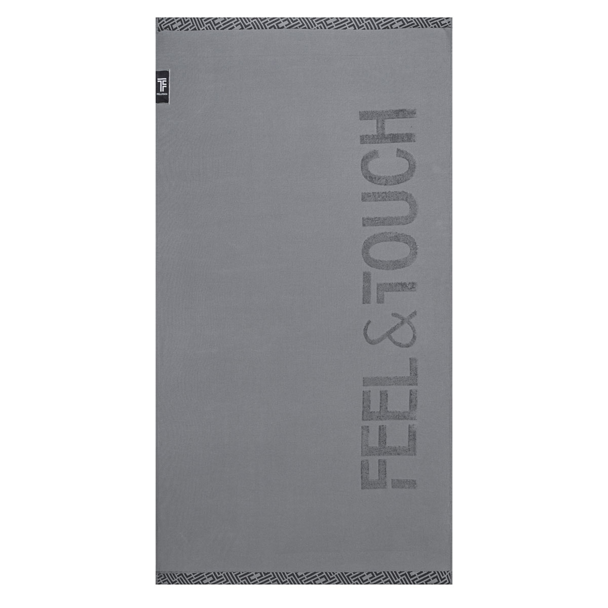 Πετσέτα Θαλάσσης (90x180) Feel & Touch Sunny Anthracite