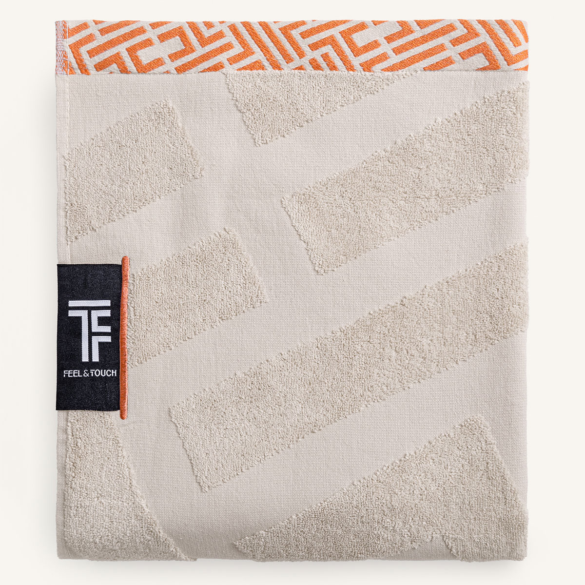 Πετσέτα Θαλάσσης (90x180) Feel & Touch Fresh Sand