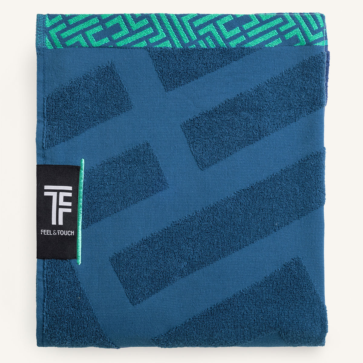 Πετσέτα Θαλάσσης (90x180) Feel & Touch Fresh Cobalt