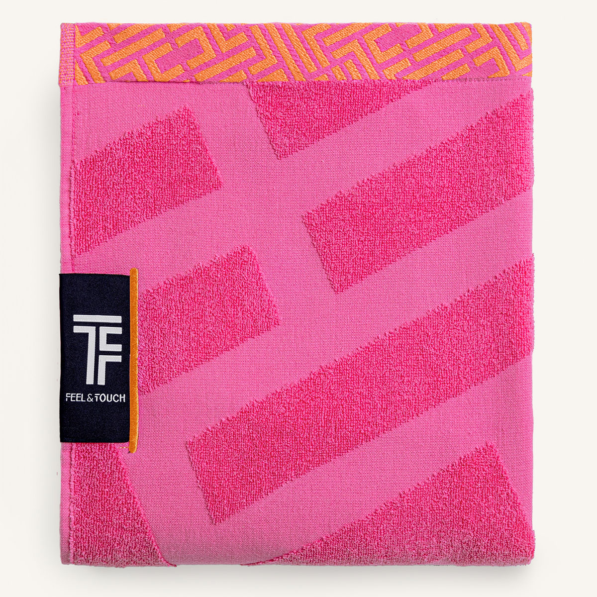 Πετσέτα Θαλάσσης (90x180) Feel & Touch Fresh Fuchsia