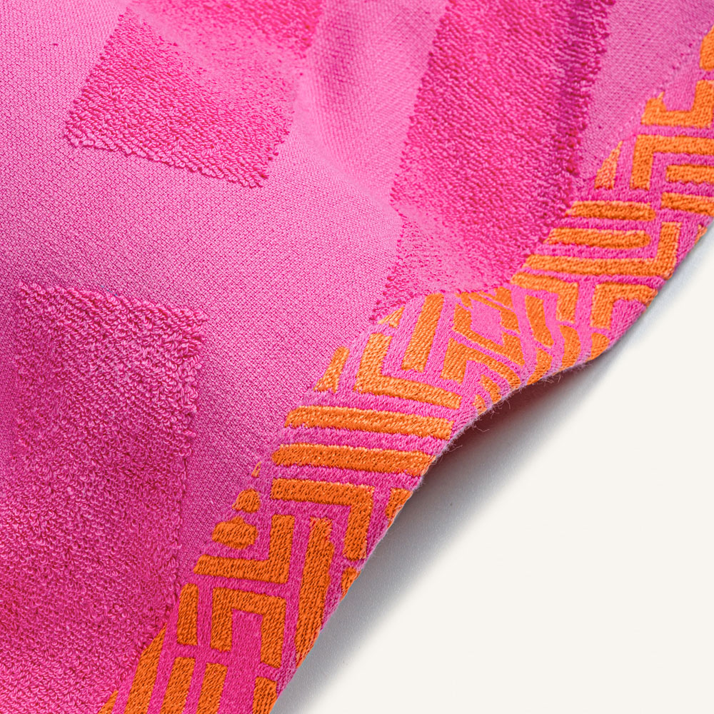 Πετσέτα Θαλάσσης (90X180) Feel Touch Fresh Fuchsia Πετσέτες Ενηλίκων Γυναικείες Spitishop