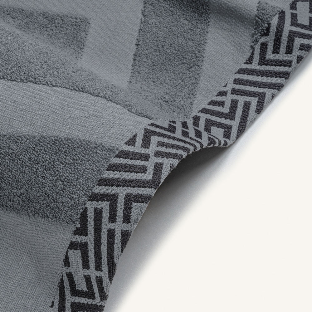 Πετσέτα Θαλάσσης (90X180) Feel Touch Fresh Anthracite Πετσέτες Ενηλίκων Ανδρικές Spitishop