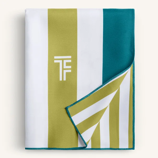 Πετσέτα Θαλάσσης Microfiber 2 Όψεων + Νεσεσέρ Παραλίας (2τμχ) Feel & Touch Med 03