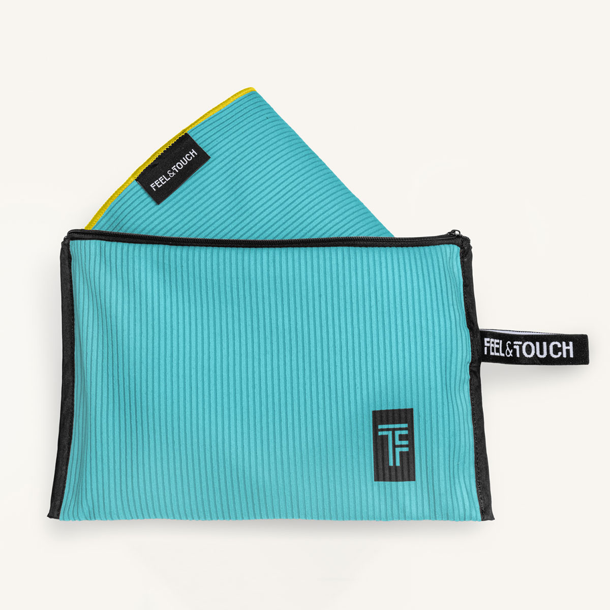 Πετσέτα Θαλάσσης Microfiber + Νεσεσέρ Παραλίας (2τμχ) Feel & Touch Surf 01