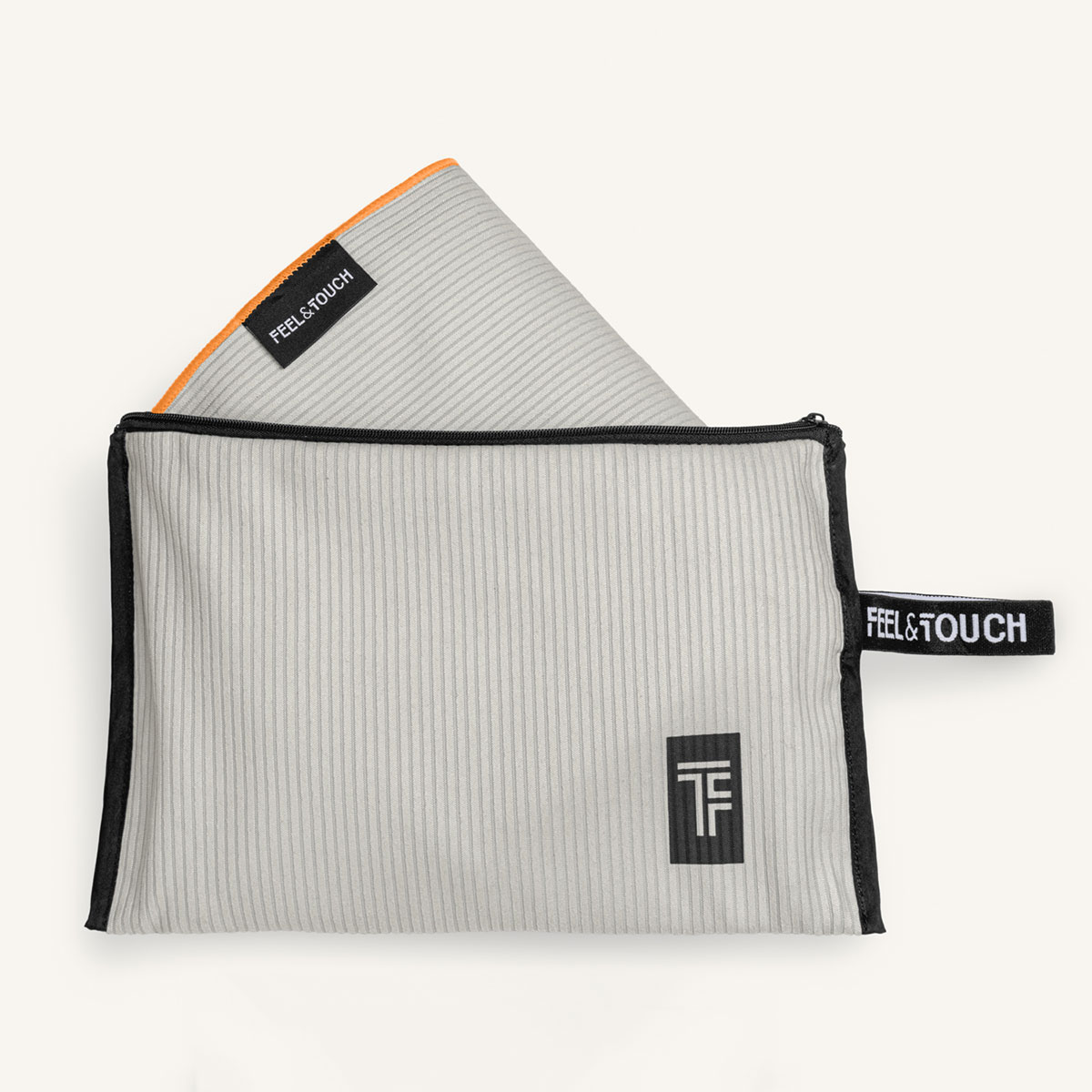 Πετσέτα Θαλάσσης Microfiber + Νεσεσέρ Παραλίας (2τμχ) Feel & Touch Surf 02