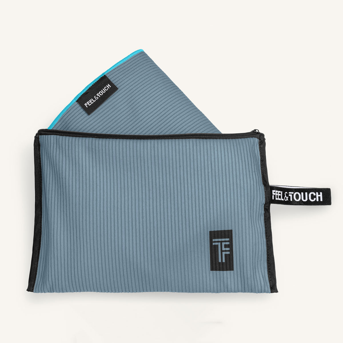 Πετσέτα Θαλάσσης Microfiber + Νεσεσέρ Παραλίας (2τμχ) Feel & Touch Surf 06