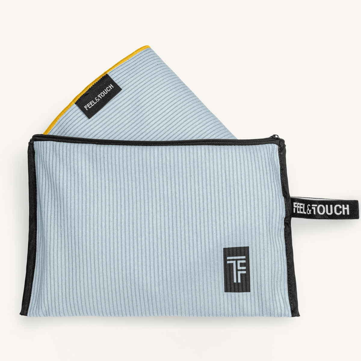 Πετσέτα Θαλάσσης Microfiber + Νεσεσέρ Παραλίας (2τμχ) Feel & Touch Surf 08