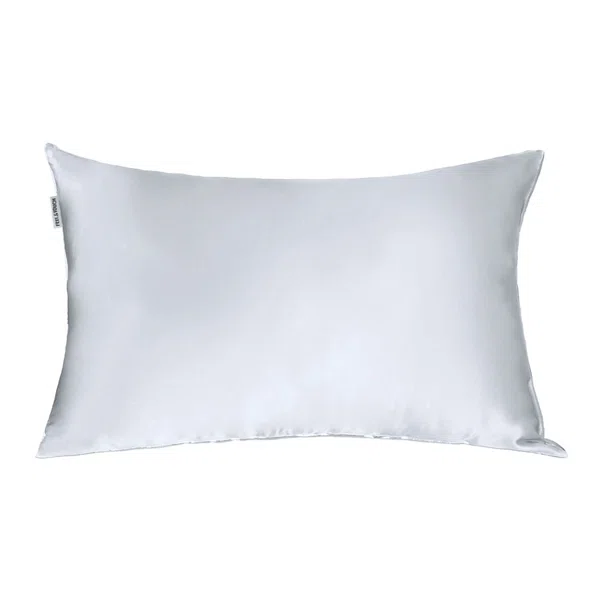 Μεταξωτή Μαξιλαροθήκη + Μάσκα Ύπνου + Scrunchie Feel & Touch Beauty Sleep Silver