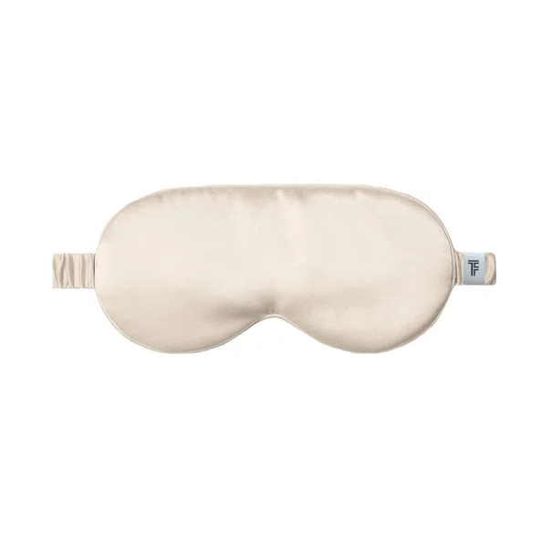 Μεταξωτή Μαξιλαροθήκη + Μάσκα Ύπνου + Scrunchie Feel & Touch Beauty Sleep Champagne