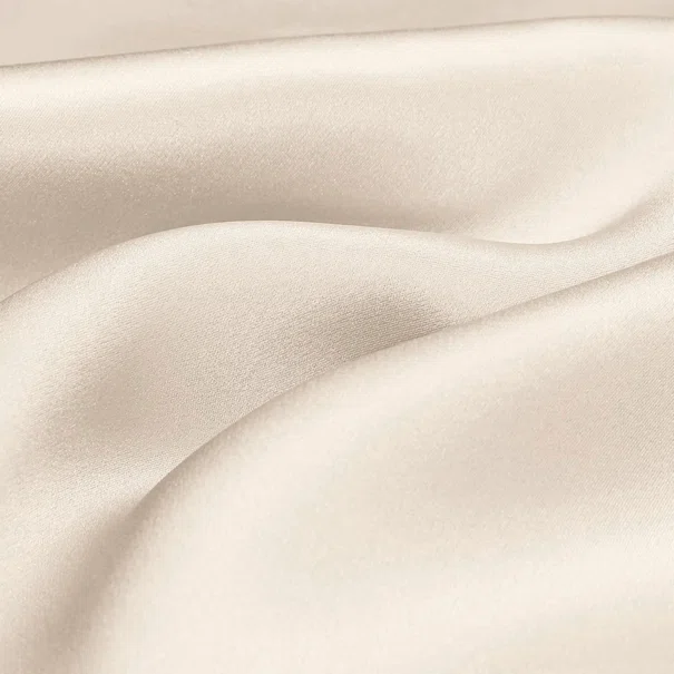 Μεταξωτή Μαξιλαροθήκη + Μάσκα Ύπνου + Scrunchie Feel & Touch Beauty Sleep Champagne