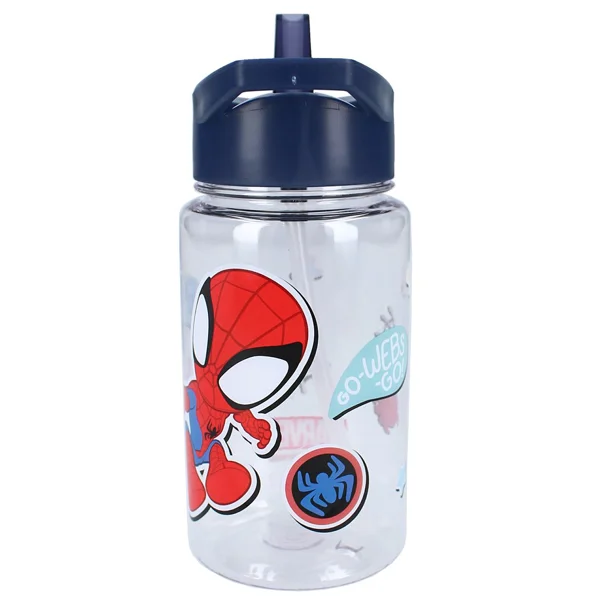 Παγούρι 450ml Με Καλαμάκι Vado Bags Spidey Drink Up