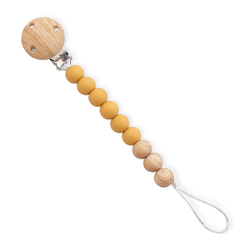 Κλιπ Πιπίλας Saro Woody Ώχρα 14385