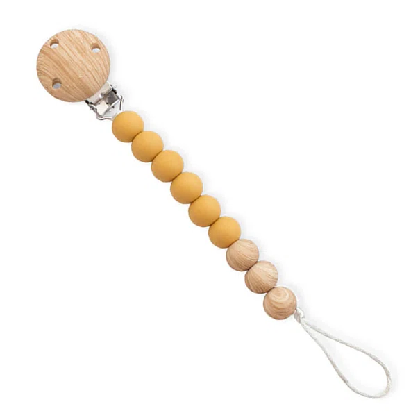 Κλιπ Πιπίλας Saro Woody Ώχρα 14385