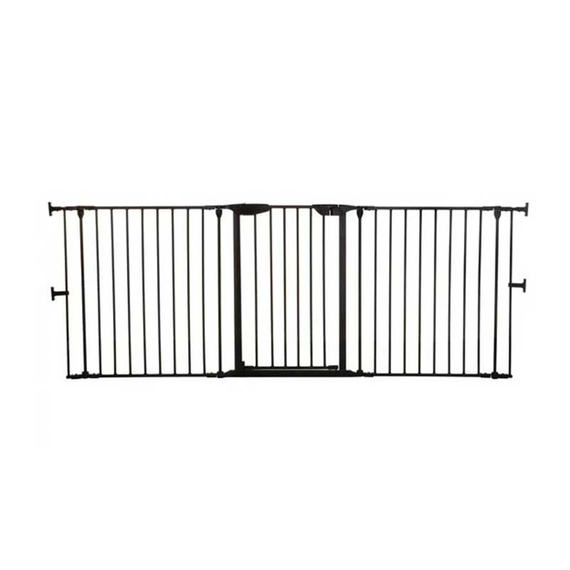 Πόρτα Ασφαλείας 74 5-195Cm Dreambaby Discovey 3 Panel Black Br79494 Βρεφικά Είδη - Προστατευτικά Spitishop