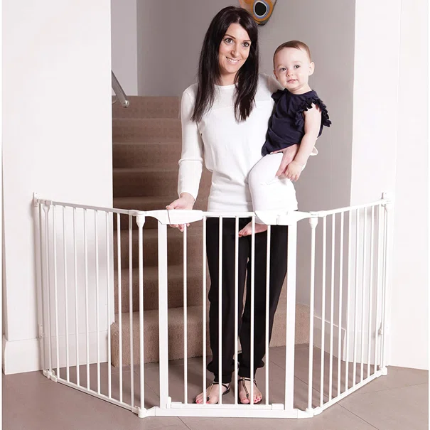 Πόρτα Ασφαλείας 74.5-195cm Dreambaby Discovey 3 Panel White BR79495