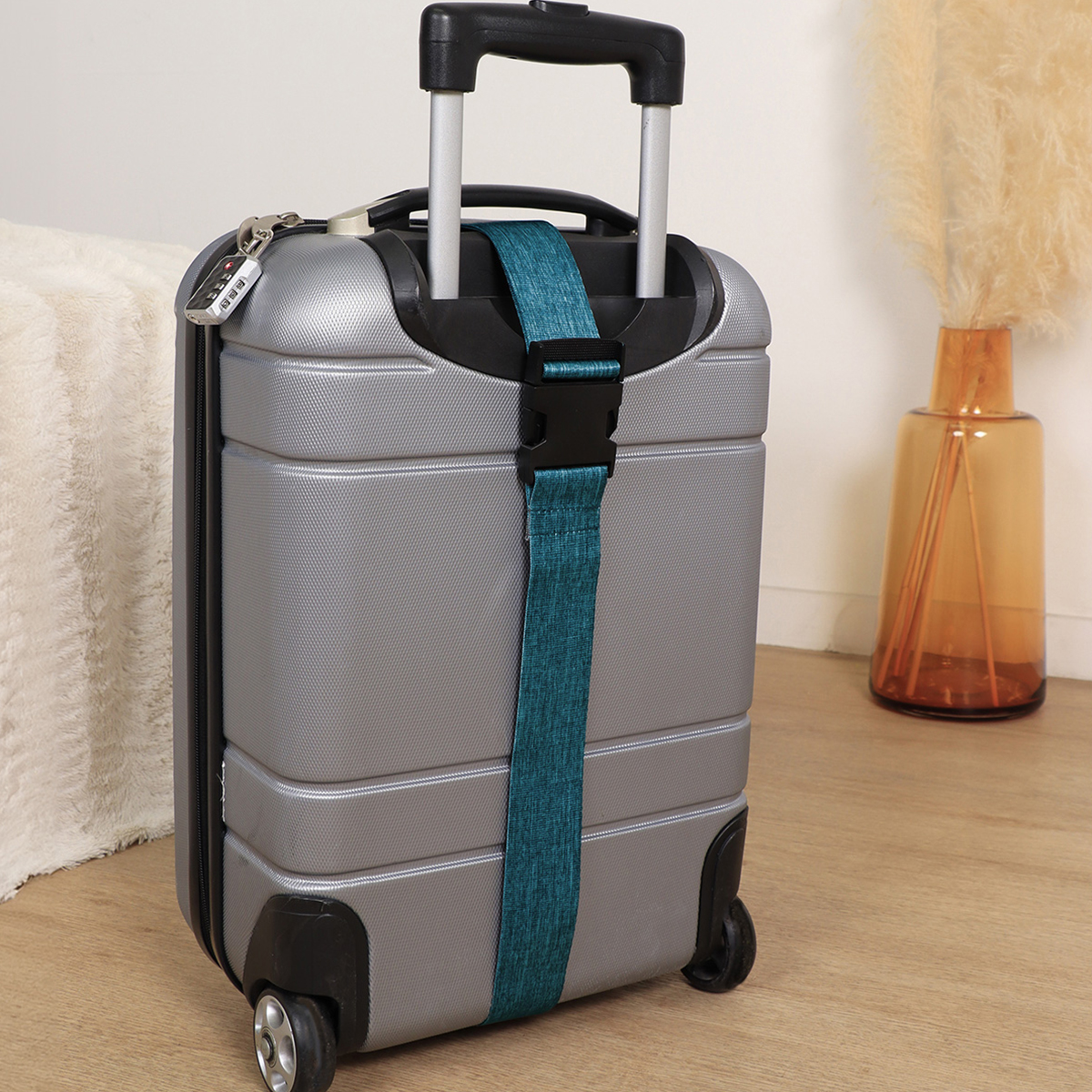 Ιμάντας Βαλίτσας 185εκ. T-D Heather Blue 20450119