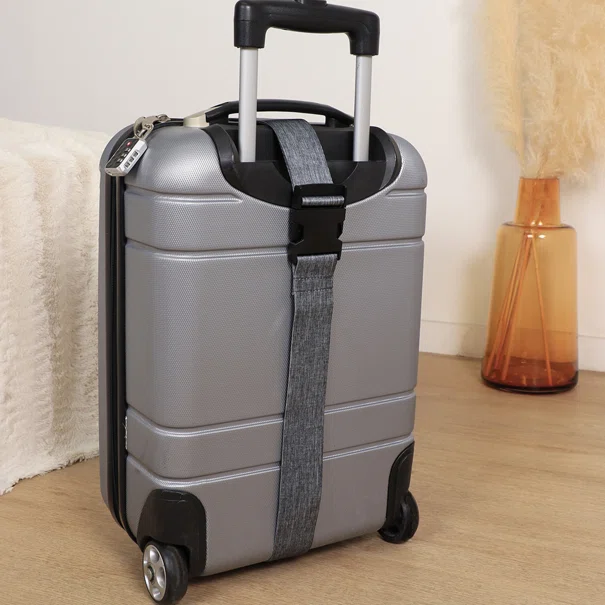 Ιμάντας Βαλίτσας 185εκ. T-D Heather Grey 20450180