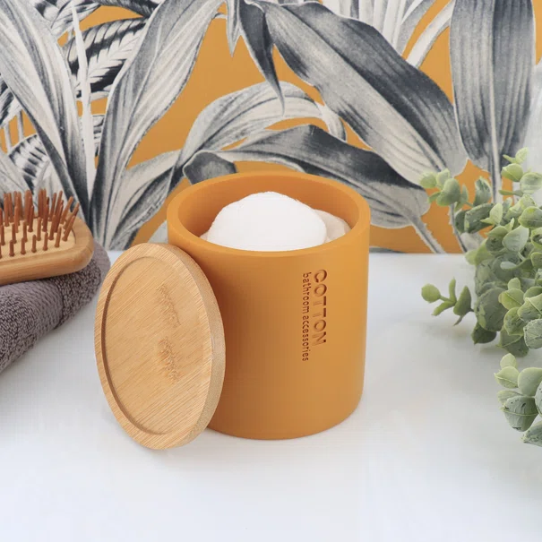 Βαμβακοθήκη (Φ9.5x11) T-D Mustard/Bamboo 67101199