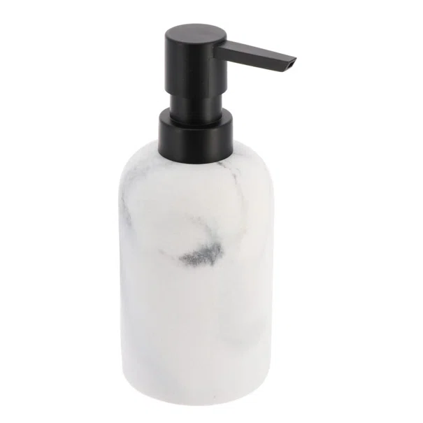 Dispenser Μπάνιου 300ml (Φ7.3x17.5) T-D Marble White 62122602