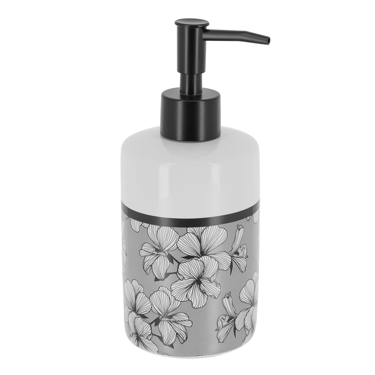Dispenser Μπάνιου 320ml (Φ7.4x17.5) T-D Ecrin Grey 6277783