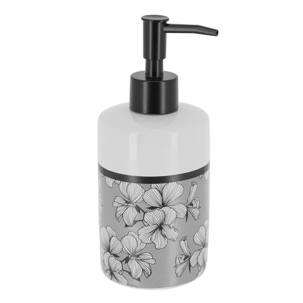 Dispenser Μπάνιου 320ml (Φ7.4x17.5) T-D Ecrin Grey 6277783