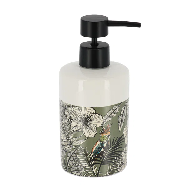 Dispenser Μπάνιου 320ml (Φ7.4x17.5) T-D Jungle Fever Khaki 6277780