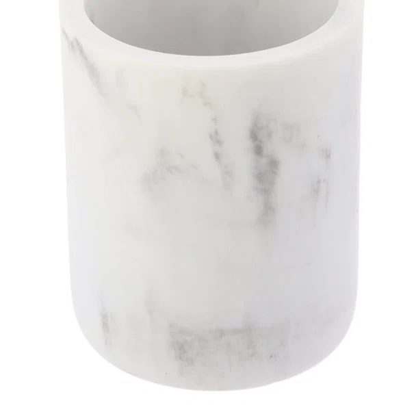 Ποτηροθήκη Μπάνιου (Φ7.6x9.5) T-D Marble White 61122602