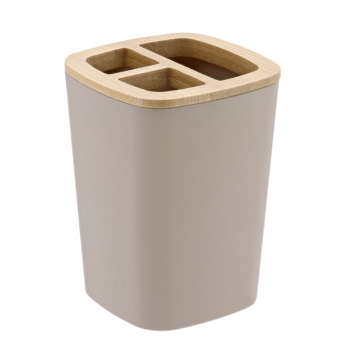 Ποτηροθήκη Μπάνιου (7.5x7.5x10.5) T-D Rubber Beige 63110161