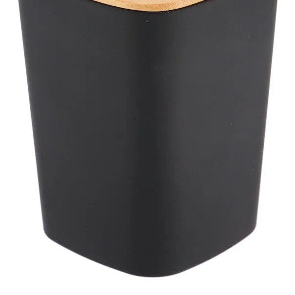 Ποτηροθήκη Μπάνιου (7.5x7.5x10.5) T-D Rubber Black 63110103