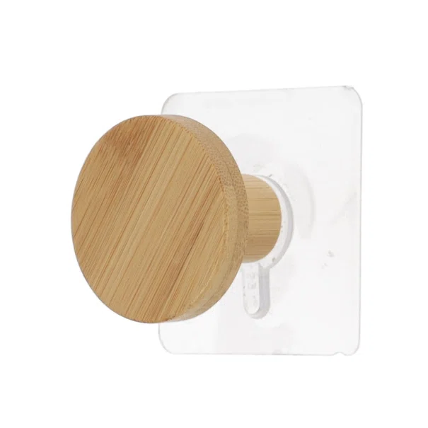 Κρεμαστράκι Αυτοκόλλητο (Φ4.5x4) T-D Rack Bamboo 91040195