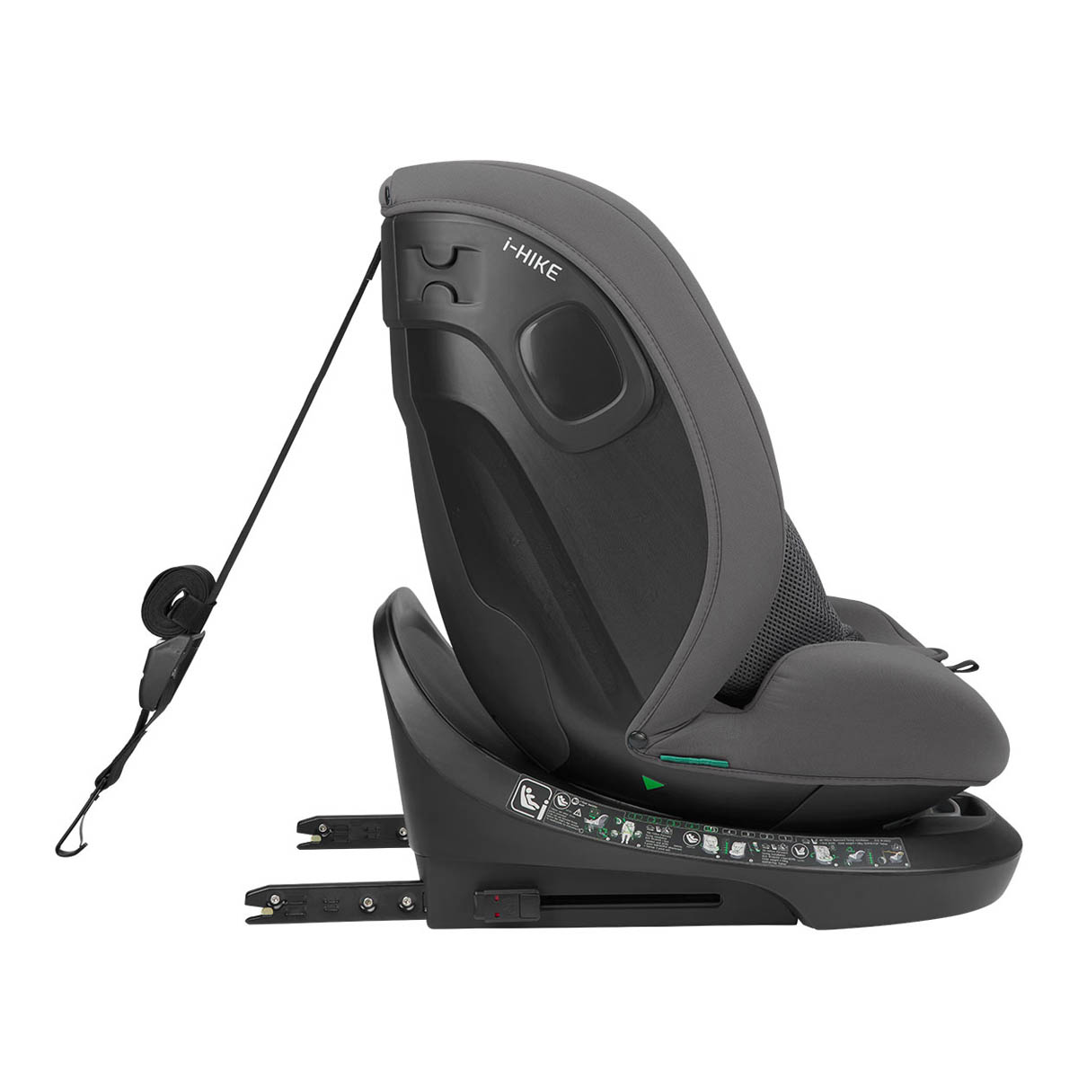 Κάθισμα Αυτοκινήτου Isofix (40-150Εκ Ύψος) Kikka Boo I-Hike I-Size Dark Grey 2025 Βρεφικά Καθίσματα Spitishop