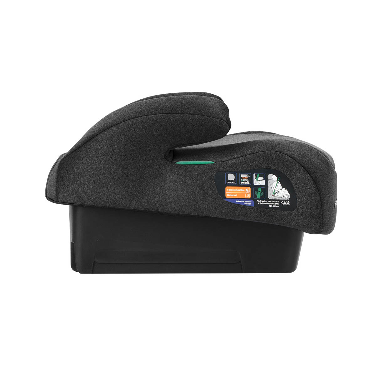 Κάθισμα Αυτοκινήτου Booster (125 Έως 150Εκ Ύψος) Kikka Boo I-Go I-Size Black Βρεφικά Καθίσματα Spitishop