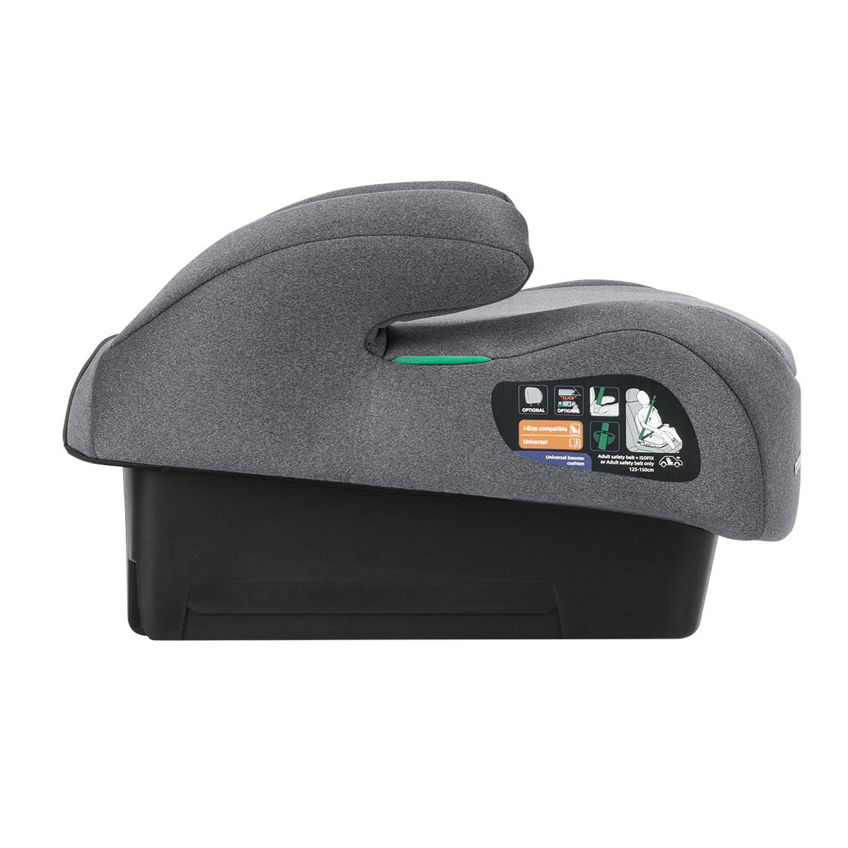 Κάθισμα Αυτοκινήτου Booster (125 Έως 150Εκ Ύψος) Kikka Boo I-Go I-Size Dark Grey Βρεφικά Καθίσματα Spitishop