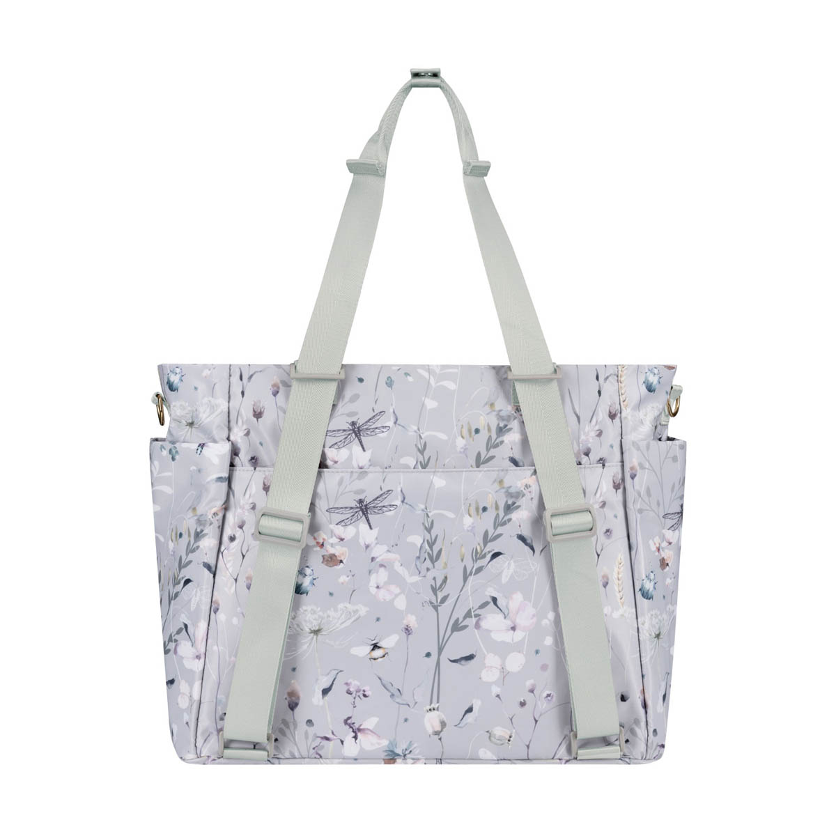 Τσάντα Αλλαξιέρα (43x17x35) Kikka Boo Florence Dreamy Fields Grey