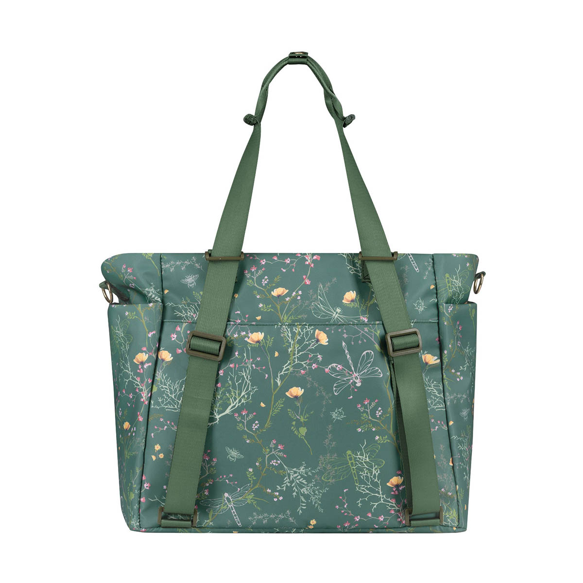 Τσάντα Αλλαξιέρα (43x17x35) Kikka Boo Florence Secret Garden Green