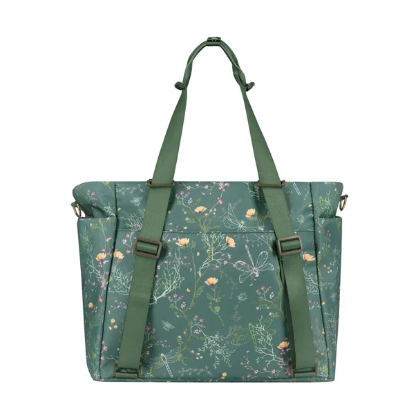 Τσάντα Αλλαξιέρα (43x17x35) Kikka Boo Florence Secret Garden Green