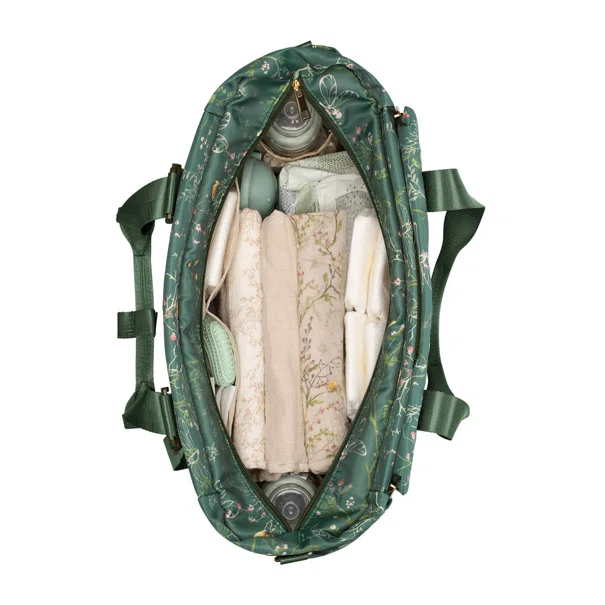 Τσάντα Αλλαξιέρα (43x17x35) Kikka Boo Florence Secret Garden Green