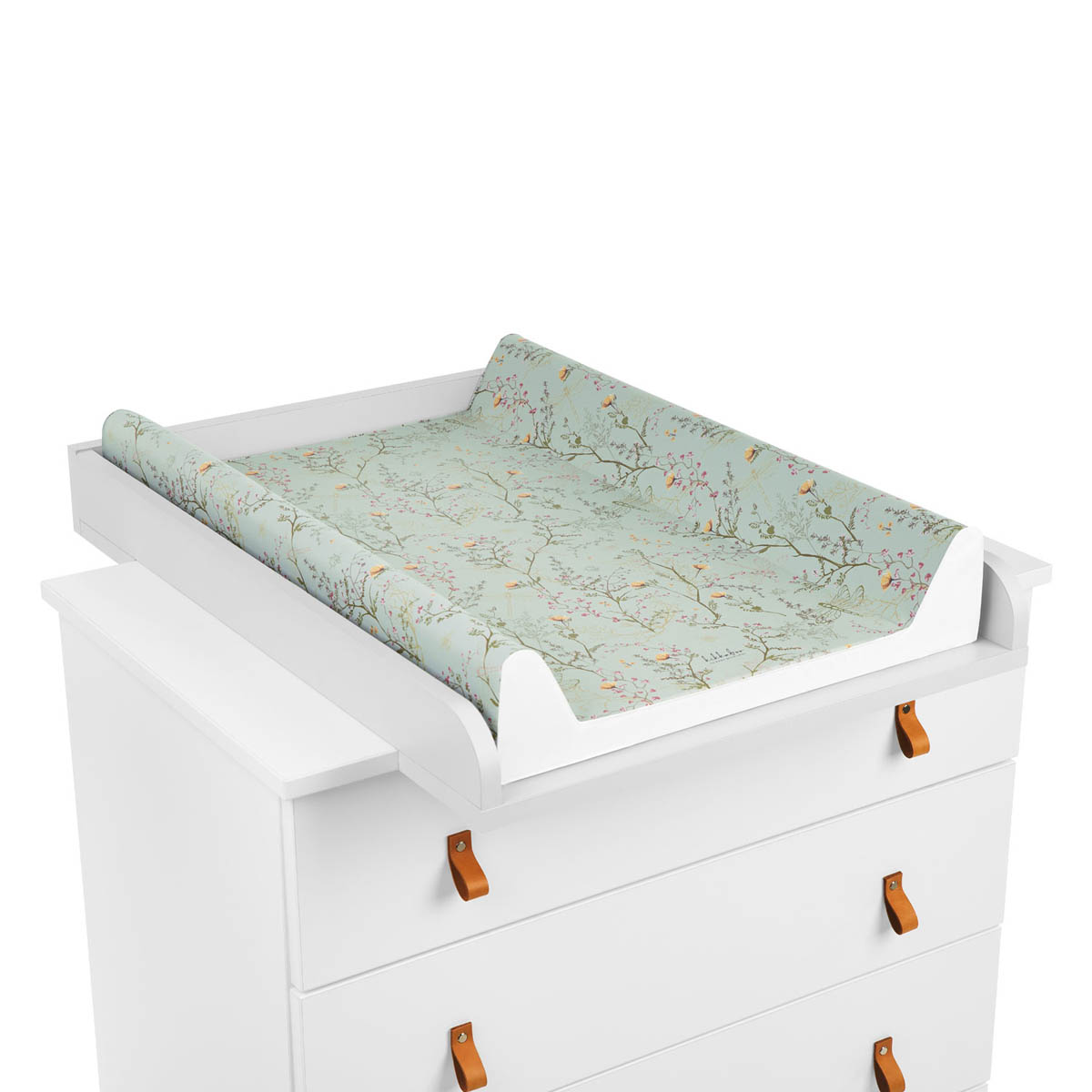 Μαλακή Αλλαξιέρα (50X70) Kikka Boo Secret Garden Green Soft Παιδικά Βρεφικά & Έπιπλα Βρεφικές Αλλαξιέρες - Συρταριέρες Ντουλάπες Μωρού Spitishop